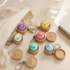 Creative colorful cartoon steamed buns, small steamed buns, key chains, cute pendants, children's gifts, accessories, trendy and fashionable details Picture